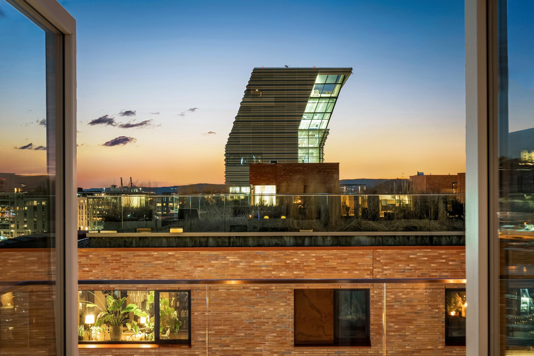 Her kan man nyte avslappende sommerkvelder.